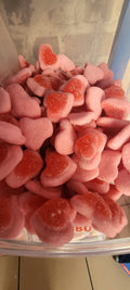 Double coeur fraise