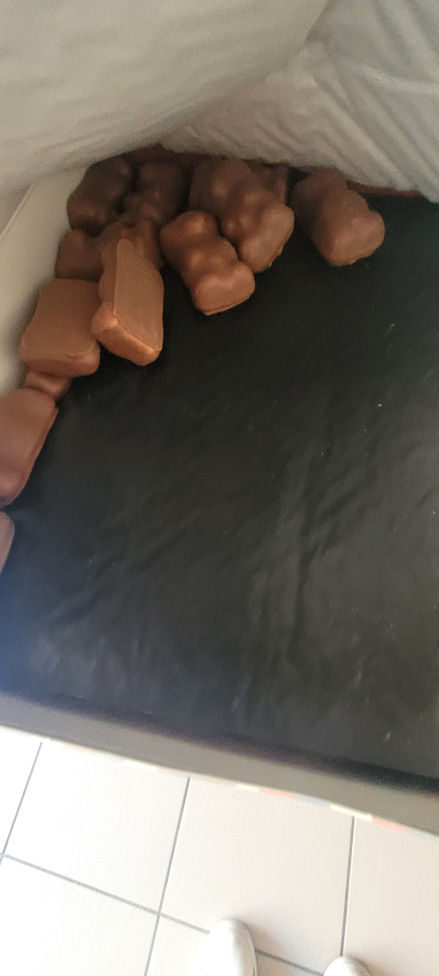Ourson guimauve chocolat