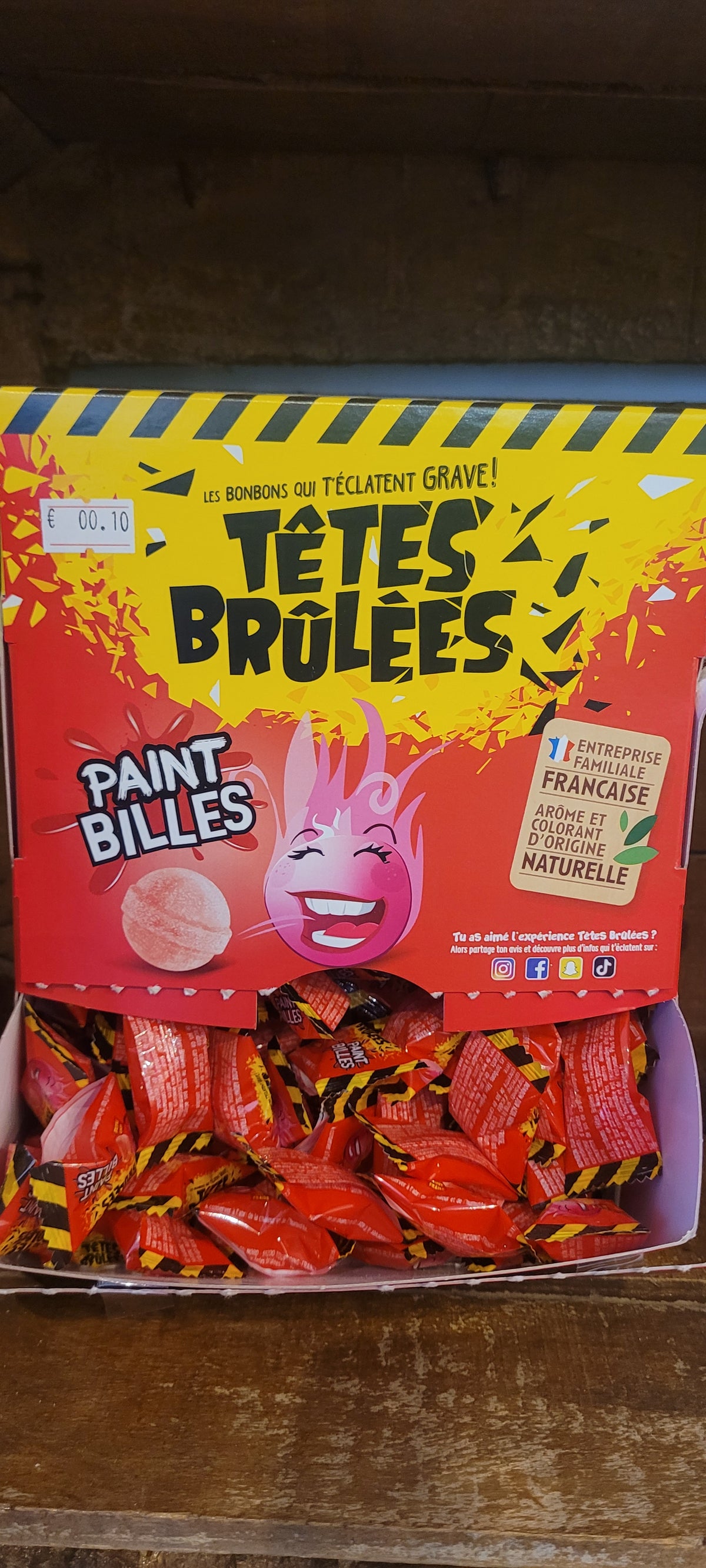 Tête brûlée Fraise