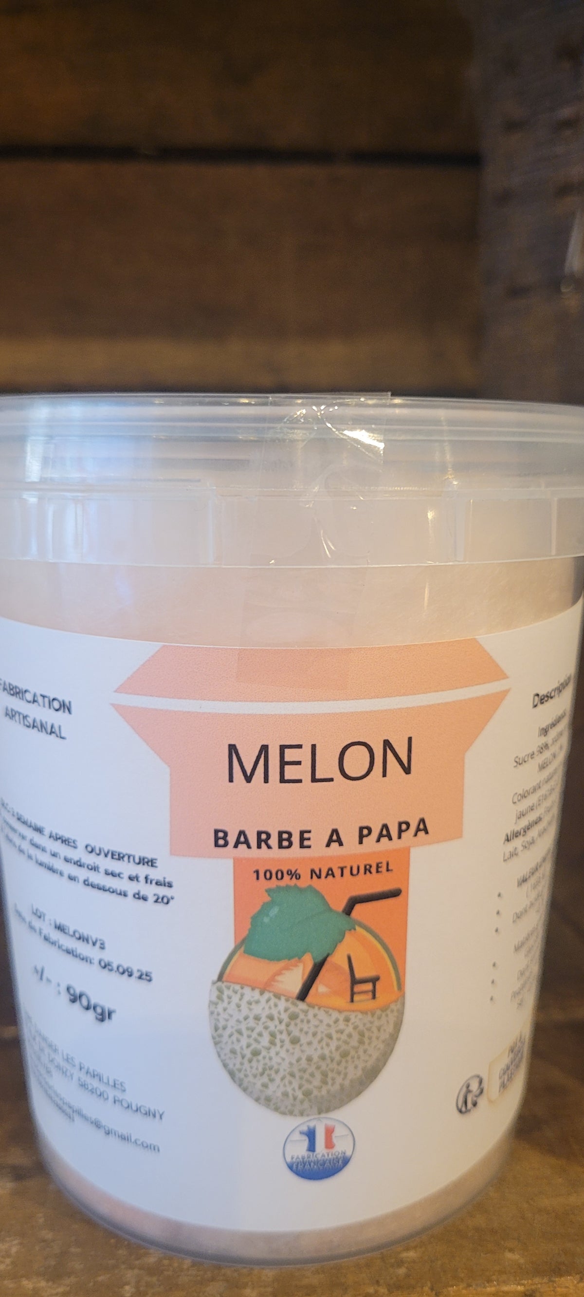 Barbe a Papa Melon