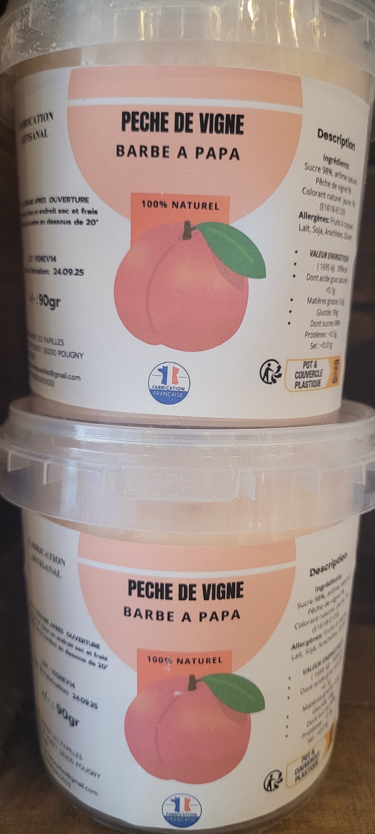 Barbe a Papa Pèche